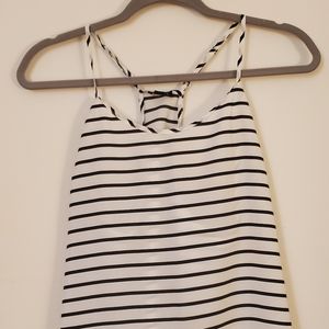 J.CREW Racer-back Striped Tank